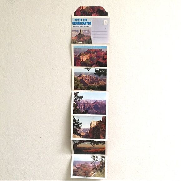 Vintage 1960s Grand Canyon double sided postcards - Picture 5 of 5
